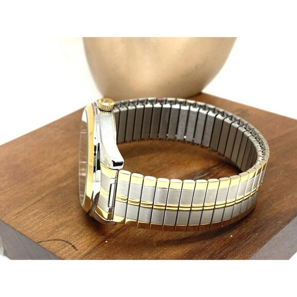 Armitron Men's Watch 20/4591TT Black Dial Quartz Two Tone Stainless Steel 39mm - Picture 9 of 14